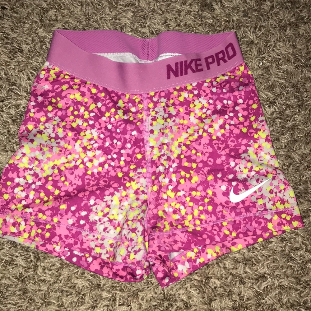 Nike pro running shorts